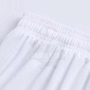 Conjunto de Camiseta de Fútbol para Hombre, Manga Corta, Cuello Redondo, Degradado Azul y Blanco, Sublimada, Absorbe la Humedad, Ajuste Atlético, Uniforme para Adultos - Product Image 5