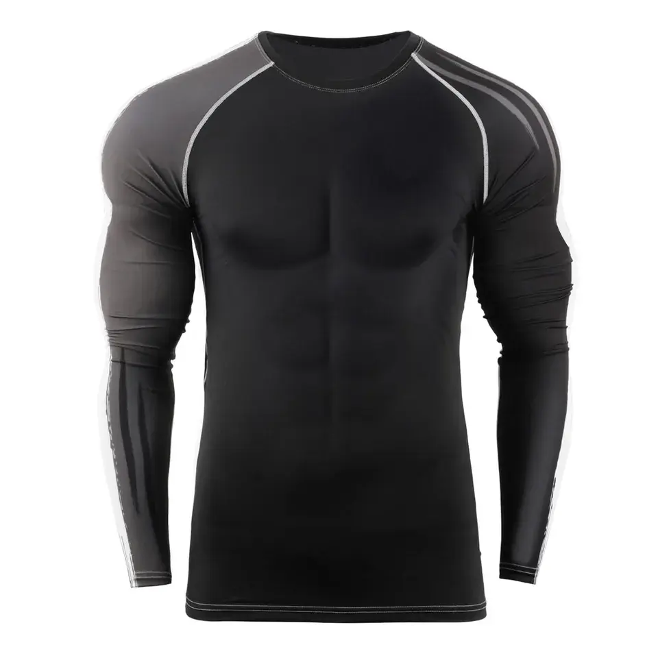 2023 Nam Giới Và Womens OEM Rashguard Tùy Chỉnh In Phát Ban Bảo Vệ MMA Áo Sơ Mi Bơi Phát Ban Bảo Vệ Nén Áo Sơ Mi