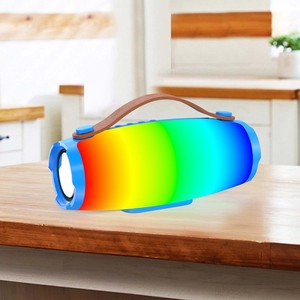 Digitalome SPA-111-1 Altavoz portátil LED RGB inalámbrico para el hogar de 10W con micrófono alimentado por batería - Product Image 4