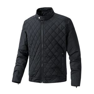 Light Olive Puffer Jacket Men Custom Logo Bubble Coat Quilted Winter Outerwear Warm <b>Padded</b> Streetwear Mens Jacket - Product Image 6