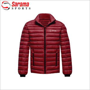 Otoño Invierno chaqueta de talla grande para hombre logotipo personalizable nuevo a prueba de viento algodón cálido cuello alto cierre de cremallera impermeable - Product Image 5