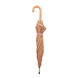 Paraguas Ecológico de Corcho Sostenible Quora para Fines Promocionales - Product Image 4