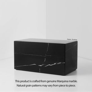 Urna de cremación de mármol Marquina negra genuina para cenizas humanas adultas, urna de mármol Maquina negra - Product Image 4
