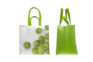 Bolsas tejidas de PP reutilizables hechas en Vietnam con impresión de huecograbado personalizada Característica a prueba de humedad laminada BOPP - Product Image 3