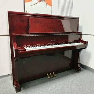 Japan Burgundy Kawai BL71s BL71 upright piano Second-hand KAWAI piano with warm tone Global buyers approved upright piano - Product Image 1