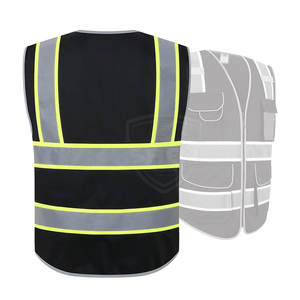 เสื้อกั๊กสะท้อนแสงสำหรับงานก่อสร้าง เสื้อกั๊กนิรภัยแบบกำหนดเอง ขายดี มีหลายขนาด บริการ OEM เสื้อผ้าทำงาน เสื้อกั๊กนิรภัย - Product Image 2
