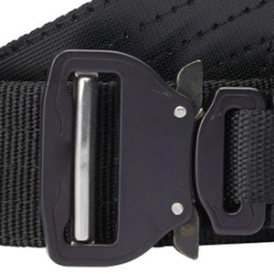 2024 OEM, venta al por mayor, cinturón de tela con logotipo personalizado, cinturón de tela elástico táctico ajustable a la moda para hombre con color y tamaño personalizados - Product Image 3