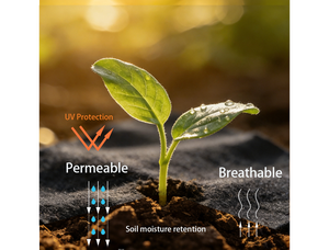 Malla Antihierbas Resistente a los Rayos UV, No Tejida, Larga Duración, Anti-Corrosión, Barrera para Jardín y <span class=keywords><strong>Granja</strong></span>, Diferentes Grosores Disponibles - Product Image 2
