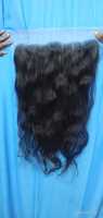 Harga pabrik grosir wig rambut mentah Manusia India Frontal 13*4 tanpa diproses Remy 100% Natural Body Wave untuk semua wanita