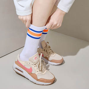 [MK <b>SOCKS</b>] Stripe <b>Socks</b> Stylish Casual Wear Soft Cotton Material Comfortable Fit Fabric Daily Essential <b>Fashion</b> <b>Socks</b> Lifestyle - Product Image 3
