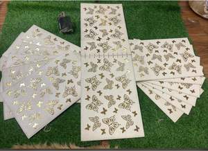 Alfombrillas de comedor de cuero de nuevo diseño hechas a mano modernas impermeables cortadas con láser manteles individuales de comedor de cuero para uso doméstico de la India - Product Image 5