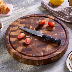 La mejor opción para regalo-Tabla de cortar de madera ACACIA, tamaños personalizados de Smartwood Vietnam - Product Image 2