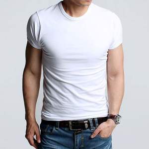 CAMISETA BLANCA LISA, Camiseta de Algodón Puro, Modelo 3880C BELLA+CANVAS, Secado Rápido y Transpirable, Camisetas para Hombre - Product Image 3