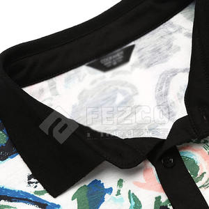 Polos de hombre de manga corta hechos en poliéster y algodón 100% al por mayor, camisetas de polo de golf lisas - Product Image 5