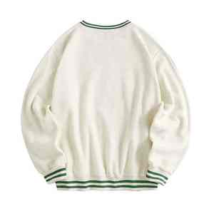 Sweat-shirts pour hommes en gros tissu à manches longues décontracté en coton polaire doux confortable conçu pour les vêtements de sport de mode américains - Product Image 3