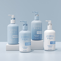 100ml 150ml 200ml 250ml 300ml 500ml cosmétique en plastique corps beurre crème pot shampooing revitalisant lotion vaporisateur pompe bouteille