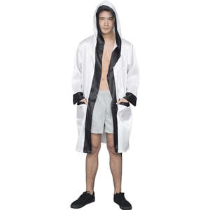 Best Selling Boxing <b>Robe</b> for Men <b>Women</b> High Quality Boxing <b>Robe</b> with Hood Custom Made in pakistani Boxing Gown - Product Image 5
