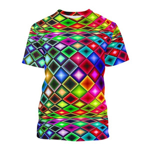 Custom Logo <b>Men's</b> Short-Sleeved T-<b>Shirts</b> for Summer Season High Street Plus Size New Design 3D Pattern Knitted Made Pakistan - Product Image 1