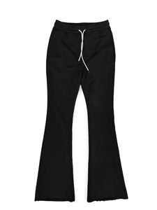 Pantalon de jogging évasé décontracté de haute qualité pour hommes, pantalon de survêtement empilé à ceinture élastique pour hommes 2025 - Product Image 5