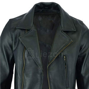 Chaquetas de cuero de invierno Chaquetas de cuero con Forro cálido para clima frío y ropa elegante - Product Image 4