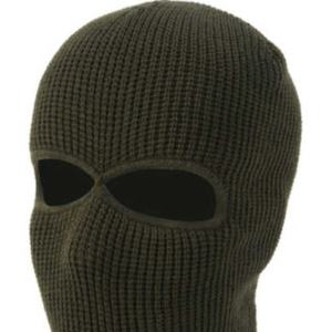 Cache-cou en polyester tricoté à 3 trous avec logo personnalisé 2025, masque facial, sport de plein air, tricoté pour le cyclisme, équitation, balaclava tricoté - Product Image 5