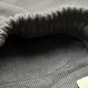 Personalizado de alta calidad de maternidad ecológico sólido sin costuras Puff impreso 100% algodón francés Terry chándal crudo dobladillo corte coser Sudadera con capucha - Product Image 5