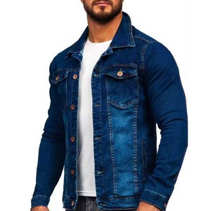 Vestes en jean pour hommes de haute qualité, tendance, sur mesure, en gros, grande taille, imperméables, respirantes, design personnalisé - Product Image 3