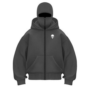 2025 hommes cagoule à capuche tenue chaude pour hommes demi fermeture éclair Double à capuche polaire sweat unisexe automne hiver femmes - Product Image 2