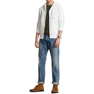 Sweat-shirts à capuche zippés pour hommes de haute qualité, personnalisables, 100% coton, lourds, 450 g/m², fabriqués au Pakistan - Product Image 4