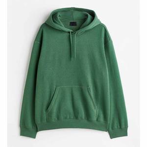 Pull à capuche kangourou blanc sans ficelle surdimensionné épais à capuche conception personnalisée marque coton rue hommes sweats à capuche - Product Image 1