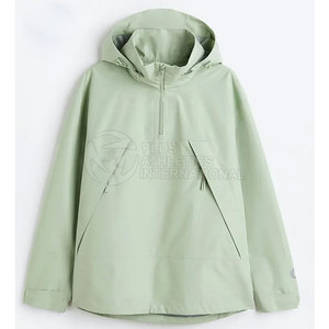 Chaqueta cortavientos de media cremallera al por mayor, OEM, personalizada para hombre, chaqueta cortavientos de media cremallera para hombre, chaquetas de trabajo de media cremallera para hombre - Product Image 5