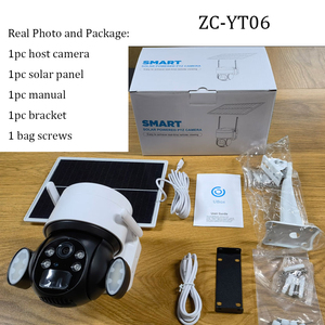 Kamera CCTV Keamanan Luar Ruangan 4G Wifi Tenaga Surya Nirkabel 3MP dengan Lampu Sorot, Penglihatan Malam, dan Audio Dua Arah dari Pabrik - Product Image 6