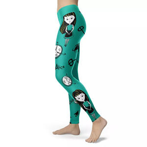 Pantalones deportivos personalizados de cintura alta, mallas y ropa de entrenamiento para mujer, ropa deportiva para yoga - Product Image 3