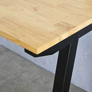 Escritorio Moderno para Juegos de Computadora Portátil de 120x60cm, de Madera de Caucho, para Oficina en Casa y Sala de Estar - Product Image 6
