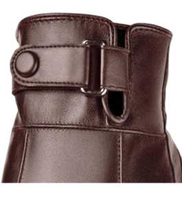 ถุงมือผู้หญิงแบบหรูหรา, ถุงมือหนังจระเข้ - Product Image 3