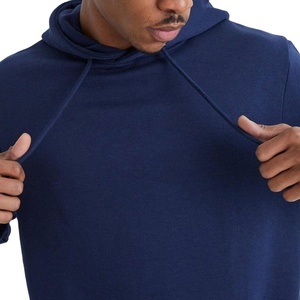 Sweat-shirts à capuche pour hommes, 100% coton, épaules tombantes, qualité supérieure, broderie personnalisée ou impression numérique, respirants - Product Image 3