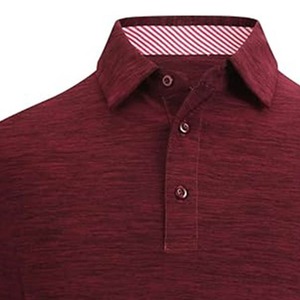 Custom Print Shirts For Men New Arrival Fashion Style Summer Custom Print Short Sleeve Texture Polo Shirt For Men - Product Image 5