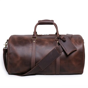 Vegan Leather Travel Duffel <b>Weekender</b> <b>Bag</b> Carry on Overnight <b>Bag</b> Sports Duffel <b>bag</b> For men and <b>Women</b> - Product Image 5