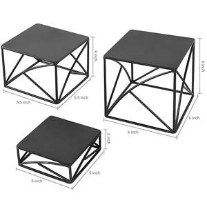 Soporte de pastel de metal para decoración del hogar y servicio de fiesta, soporte de pastel de metal hecho a mano para mesa y decoración de fiesta, soporte de pastel de metal - Product Image 2