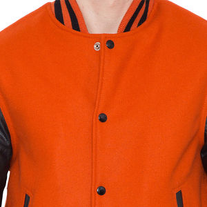 2025 qualité hommes Varsity veste col montant avant Logo impression personnalisée vente chaude manteau d'hiver avec le dernier Style - Product Image 6