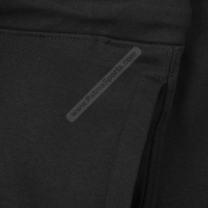Short de survêtement noir personnalisé avec logos personnalisés à motifs solides pour les équipes et les événements Variété de tailles et de couleurs disponibles - Product Image 6