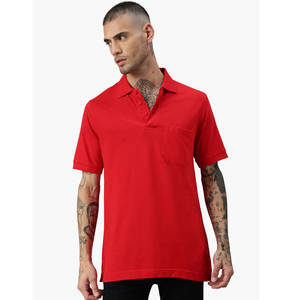 Polo de manga corta de algodón con logotipo personalizado - Product Image 5