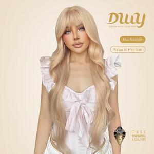(US Only) Regina-DWY 14 Perruque Lace Front sans colle, blonde sale, avec dentelle transparente - Product Image 2