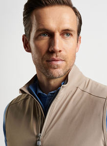 เสื้อกั๊กซิประบายอากาศสำหรับผู้ชายเสื้อแจ็กเก็ตกอล์ฟผ้าใบปักโลโก้ได้ตามต้องการสำหรับฤดูหนาว - Product Image 6