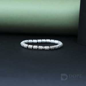 Round Cut Lab Grown Diamond 5CT IGI Pulsera certificada en oro sólido de 14kt con diseño exclusivo y para cada destino - Product Image 3