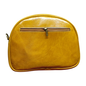 Women's Vintage <b>Mini</b> Crossbody Shoulder Handbag Compact Daily Use Yellow Fashion Portable All Seasons Lightweight Buckle Closure - Product Image 3