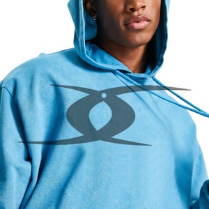 Sudadera con capucha desgastada con lavado ácido personalizada de fabricantes de ropa al por mayor sudaderas con capucha térmicas ajustadas cuadradas de gran tamaño para hombres - Product Image 4