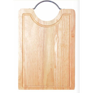 Tabla de cortar de madera rústica de lujo para cocina y servir tabla de cortar hecha a mano con tabla de cortar de Material de madera Natural - Product Image 3