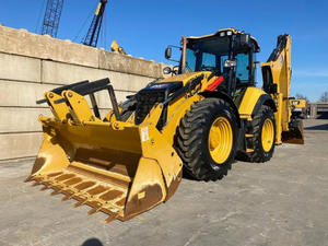 Mini cargadora frontal Cat 444 de alto rendimiento con componentes del núcleo del motor 1 año de garantía - Product Image 3