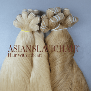 Cheveux vierges 100% avec extensions de cheveux de trame Cheveux crus de qualité supérieure du Vietnam de Asianslavichair - Product Image 5